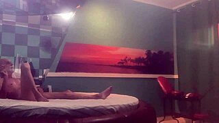 Fantasy: Amateur couple having anal sex in a home made movi