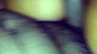 Ebony big booty thot twerk on dick, ass and cock in video