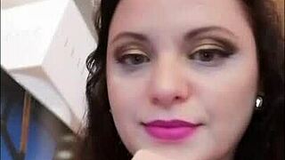 Latex diva in domination and fetis