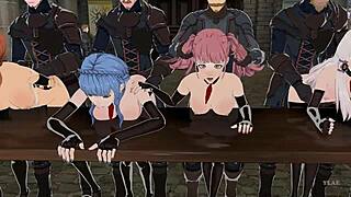 Manage your battalion in Fire Emblem: Three Houses