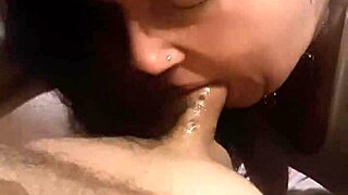 Girls self made sex video: private home blowjo