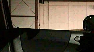 Asian Flashing Cock in Car Exposure Scene