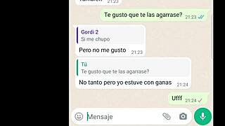 Mi Novia Shares Her Wild Past Of Getting Pounded Hard On Phone Chat