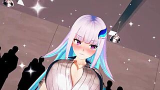 Yo, check Nijisanji Lize Helesta in sexy 3D cartoon hentai action! 😍