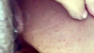 My cutie likes to be eaten with a toy in her anus