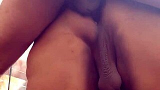 Two creamy loads on her cute ass for an amateur crossdresser