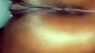 A young man ass fucks old wife