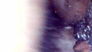 Young Asian babe receives her pussy fucked real goo