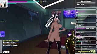 VRchat meets Chaturbate: Athena Airis’ masturbation 3D sho