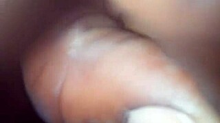 Milf receives ass fuck from black man and splashe