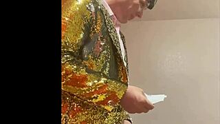 McHenry does stand up comedy while MILF gives a blowjob