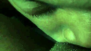 Black lesbian likes sucking on puss