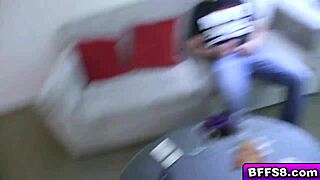 Hardcore pussy pounding and a cum shot of petite teen