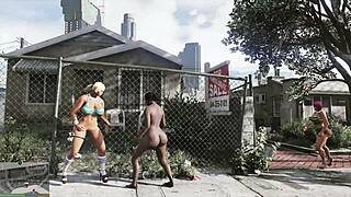GTAV Nude Lady Mod Show With Stunning Visuals