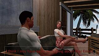 I can’t believe Jack and Emma got spanked hard in paradise!