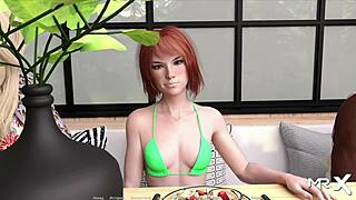 Learn how to play POV footjob games with a beautiful slut