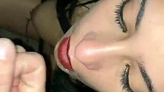 Puerto Rican gets caught sucking big white cock outdoors