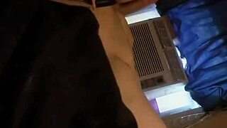The woman continues to suck and lick on my erect male orga