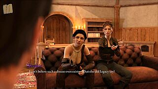 Visual novel walkthrough of The price of power 86