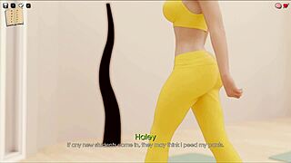 Walkthrough of the visual novel My pleasure 26