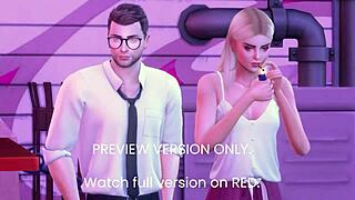 3D animated porn with professor and student