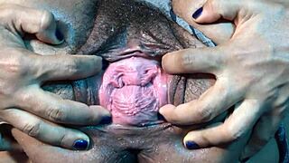 Juicy and wet vagina