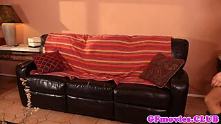 Inked Lesbian Girlfriend Teases BFF with Toy