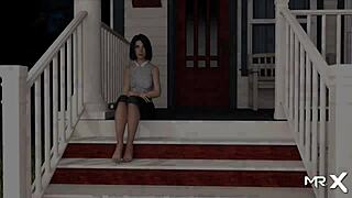 Get your acting lessons with a hot babe in a porn game called E1 29