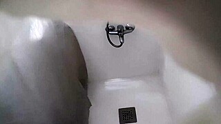 Caught on camera: neighbor pleasuring himself with plunger