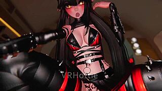Gay VRChat ERP members enjoy a slow dance that leads to a hot lap dance
