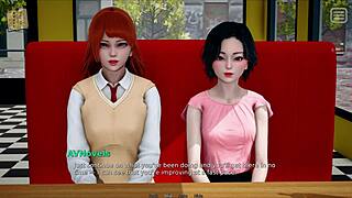 My 35-year-old bully has turned into my lover in this cartoon visual novel