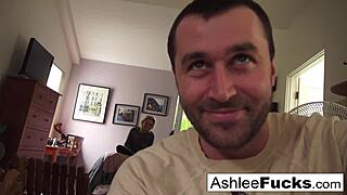 Ashlee and James have sex in different rooms of the house