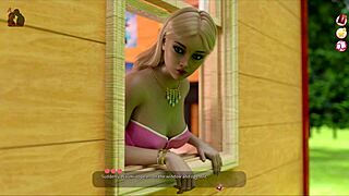 Visual novel walkthrough of the hot girls in game number 17