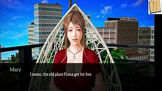 Adult visual novel with ecchi elements