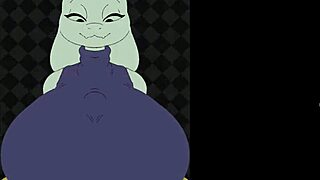 Toriel got bigger tits now, even huge, bangin’ in Beatbanger, damn