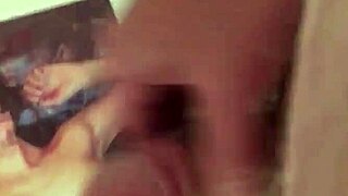 Male masturbation with a focus on cum tribute to Tasha
