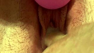 Clothes ripped for R Star's intense orgasm close-up