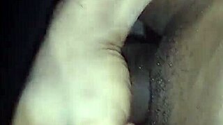Gay black man masturbates at the office
