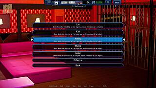 A visual novel and gameplay of a harem themed hotel