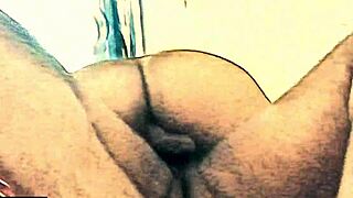 Hot milf in homemade video, riding a big cock like the professional