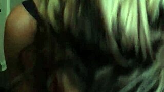 Skinny blonde emo amateur slut talks too much