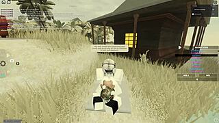 Roblox Porn Whore Takes Deepthroat and Anal