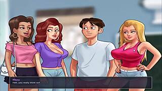 Commented gameplay of Busty Hentai in Summer Time Saga UNC Part 28 - Jenny's story so far