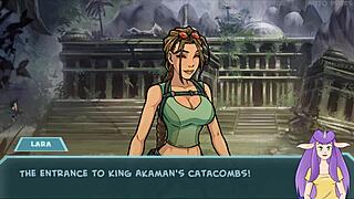 star chanel 34 early part 92, lara croft blowjob got me wild