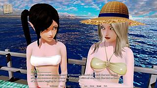 Harem Hotel 154: A walkthrough of the anime visual novel and PC gameplay