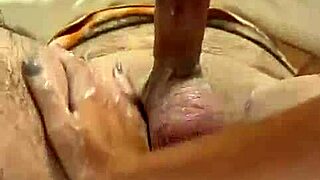 Oiled up masturbation with a hand job