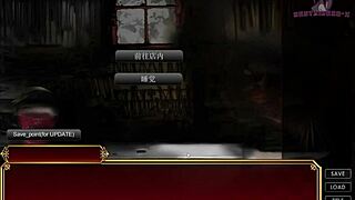 Play along with erotic games with animated hentai on Black Smith - 06 Pussy on Couch