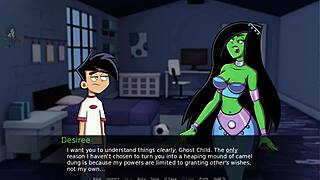 Danny Phantom in Amity Park, part 21: A green-clad handjob