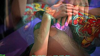 3D animated movie night with a busty blonde called Name88s Triangle 20