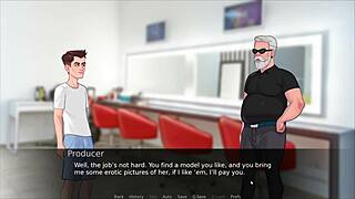 Lust Legacy Hentai Game Ep 5: Naughty Lingerie Shoot with Step Mom